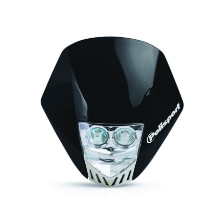 Careta Polisport HMX LED negro 8657100002
