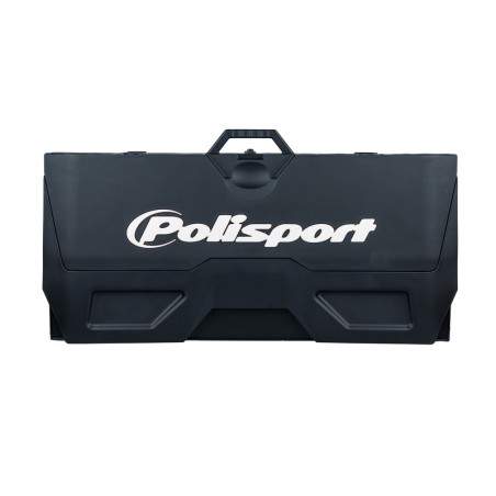 Alfombra plastica de box Polisport negro 8982200006
