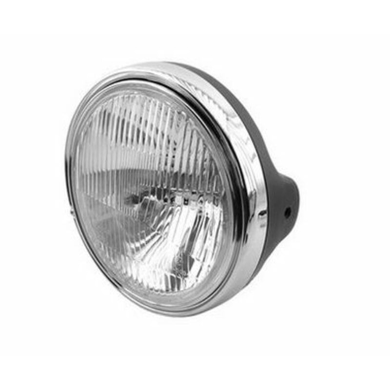Faro delantero universal cromado V PARTS