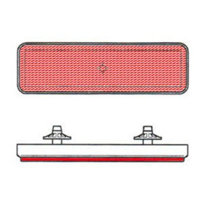 Catadióptrico rectangular trasero V PARTS