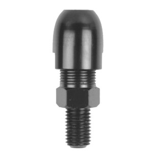 Adaptador pinza M8/125 rosca izquierda negro V PARTS