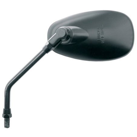 Espejo ovalado M10/125 negro V PARTS