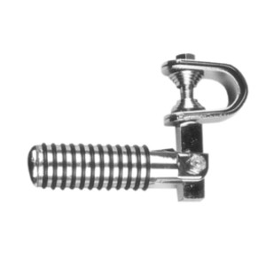 Juego de estriberas avanzadas Cromo Redondas V PARTS