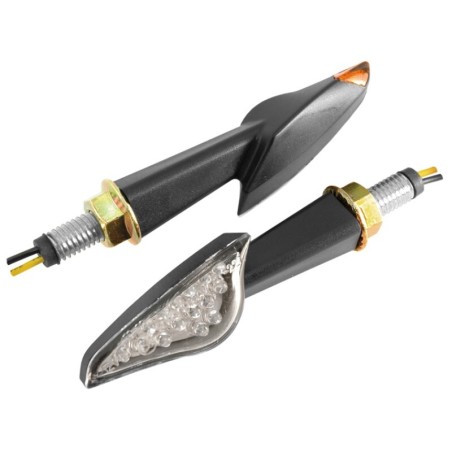 Juego de intermitentes LED V PARTS 12V / 1W (46x21mm)