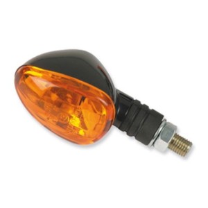 Juego de intermitentes universales V PARTS brazo corto - Negro / Ambar