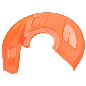 Protector disco delantero y pinza ART valido Ø270 naranja