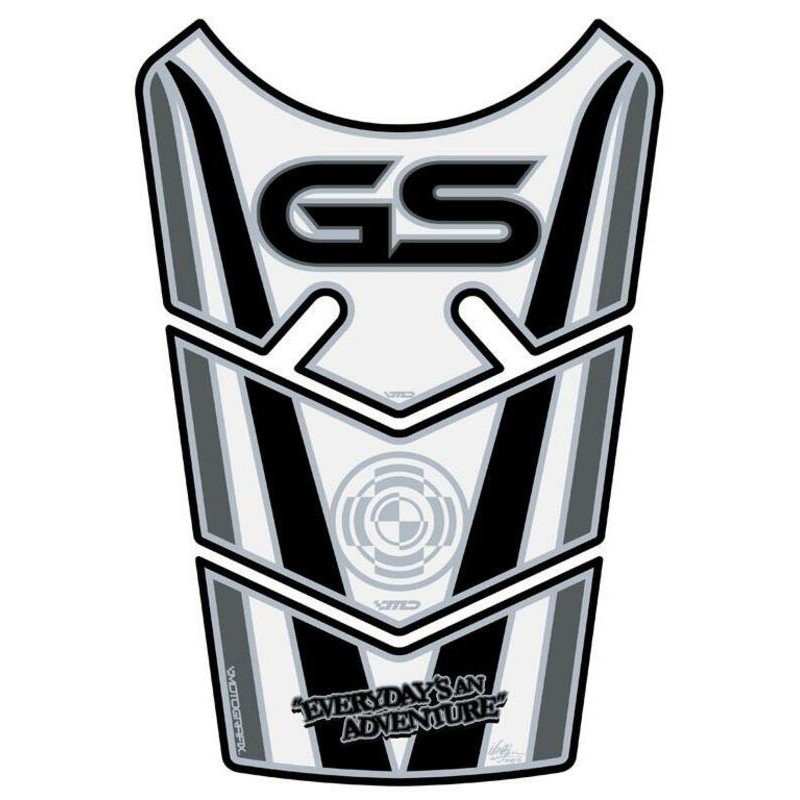 Protector de depósito Motografix R1200GS blanco