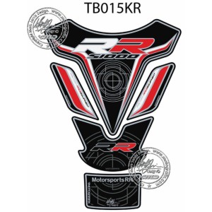 Protector de depósito Motografix S1000RR negro/blanco/rojo