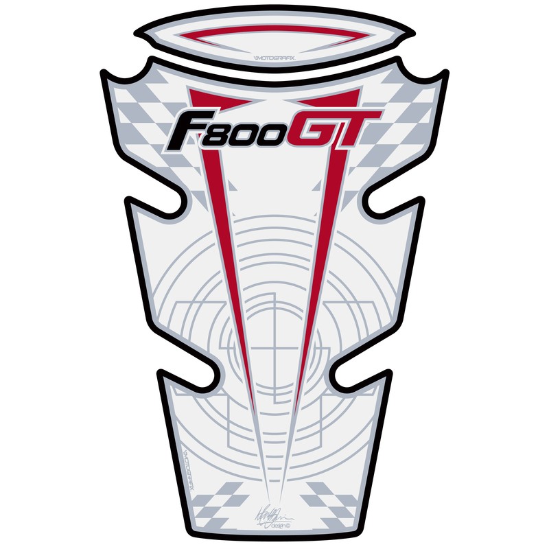 Protector de depósito Motografix F800GT blanco