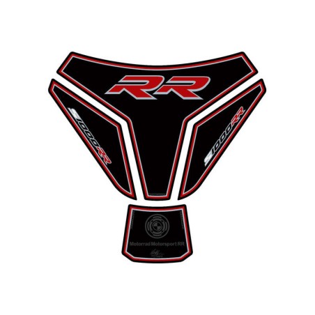 Protector de depósito Motografix BMW S1000RR 4 piezas negro/rojo