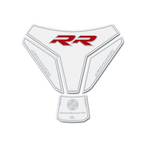 Protector de depósito Motografix BMW S1000RR 4 piezas blanco