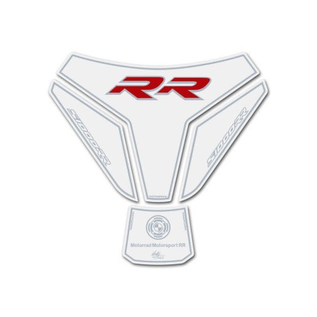 Protector de depósito Motografix BMW S1000RR 4 piezas blanco