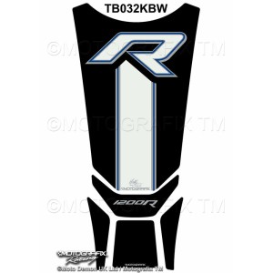 Protector de depósito Motografix BMW R1200R 5 piezas negro blanco azul