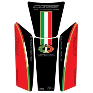 Protector de depósito Motografix STREETFIGHTER Rojo