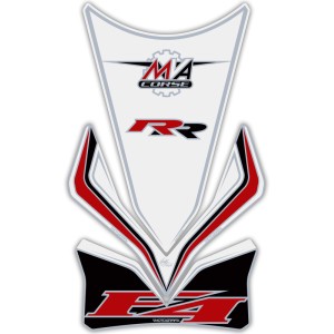 Protector de depósito Motografix MV AGUSTA F4RR 3 piezas blanco