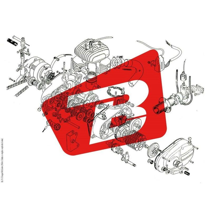 Abrazadera de montaje Yoshimura para escape RS-9, Honda CRF250R/RX