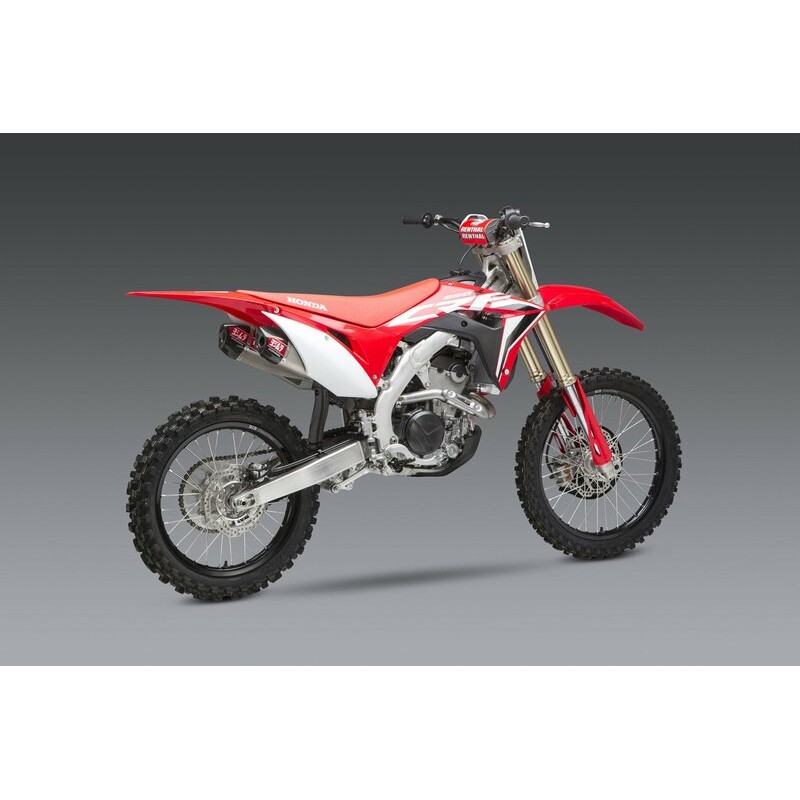 Silenciador escape doble Yoshimura Signature RS-9T, acero inoxidabl...