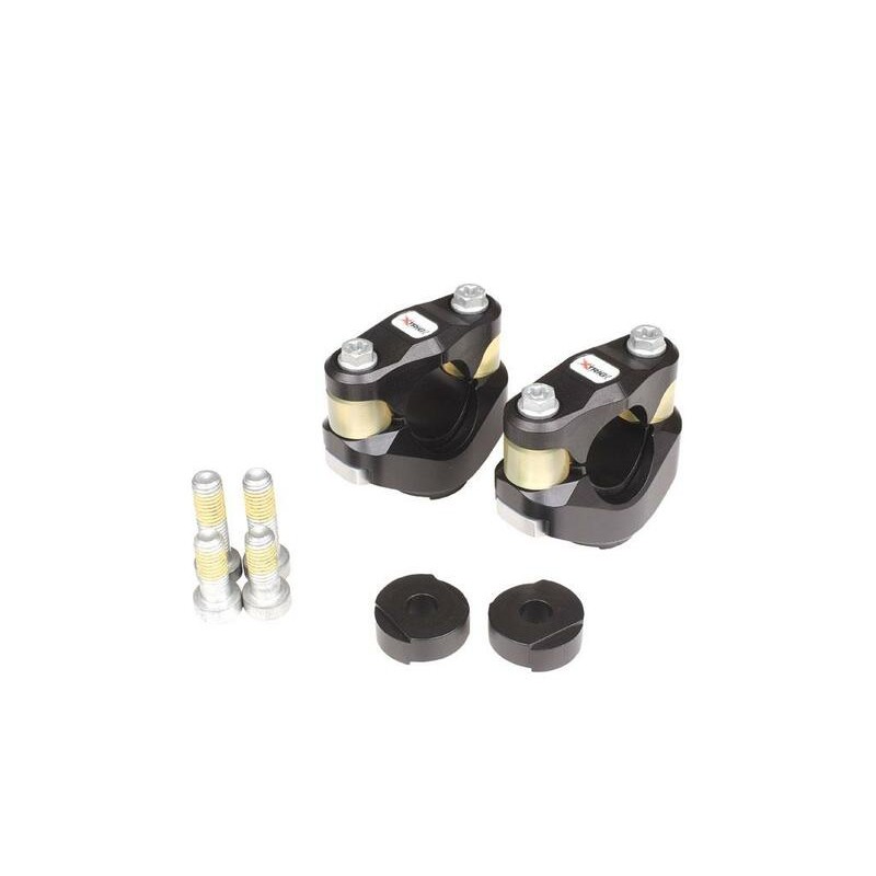 Torretas de manillar XTRIG PHDS M10 28,6 mm - Compatible solo con t...
