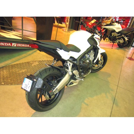 Portamatrículas a la rueda Honda CB650F negro