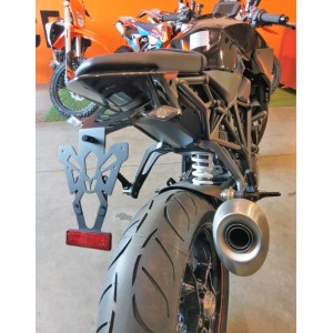 Portamatrículas KTM 1290 SUPER DUKE R negro V PARTS