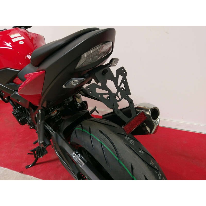 Portamatrículas Suzuki GSX-S750/S1000 negro V PARTS