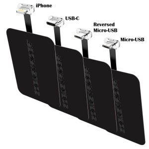 Sistema de carga invertido por inducción SO EASY RIDER Micro USB