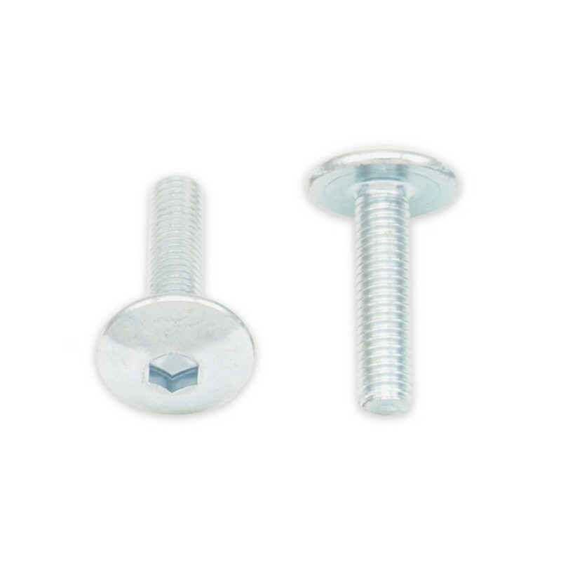 Tornillos cabeza redonda plana BOLT M5 x 0,80 x 12mm