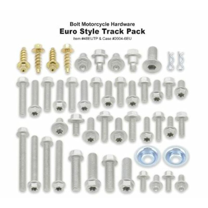 Kit de tornillería Bolt Track Pack motos europeas