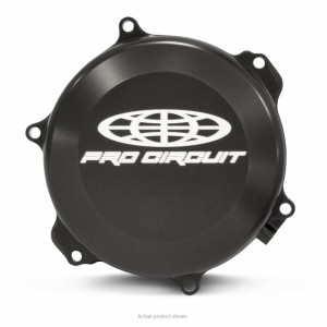 Tapa de embrague Pro Circuit para Yamaha YZ125: aluminio, negro