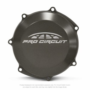 Tapa de embrague Pro Circuit para Yamaha YZ250F: aluminio, negro