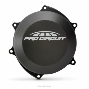 Tapa de embrague Pro Circuit para Yamaha YZ250F: aluminio, negro