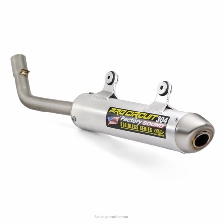 Silencioso Pro Circuit 304 KTM: aluminio, tapa de acero inox