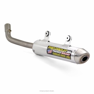 Silencioso Pro Circuit 304 KTM/Husqvarna: aluminio, tapa de acero inox