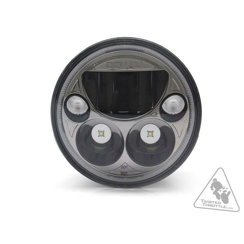 Faro LED Denali M5 Ø145mm Negro brillo