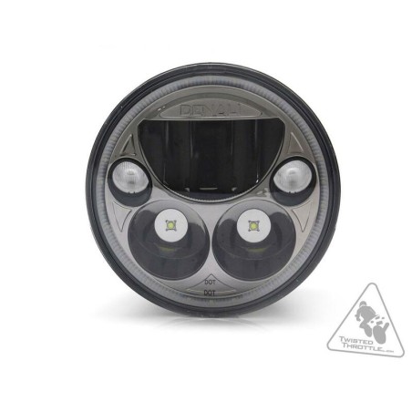 Faro LED Denali M5 Ø145mm Negro brillo