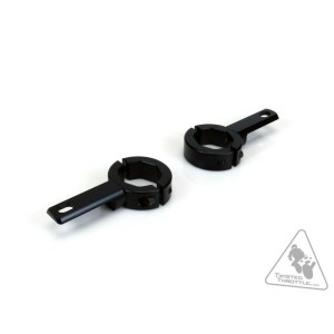 Soporte al chasis/defensas para luces Denali Ø32-38mm Color negro