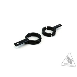 Soporte de luces Denali para horquilla invertida Ø50-60mm color negro