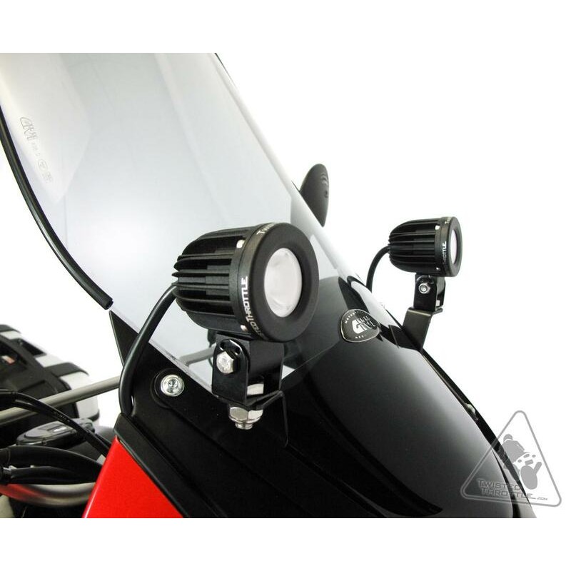 Soporte de luces Denali para Kawasaki KLR650