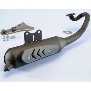 Escape Polini acero negro original homologado CPI/Keeway) 200.0318