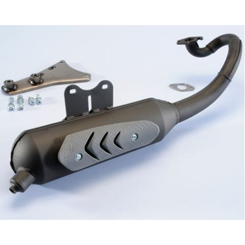 Escape Polini acero negro original homologado CPI/Keeway) 200.0318