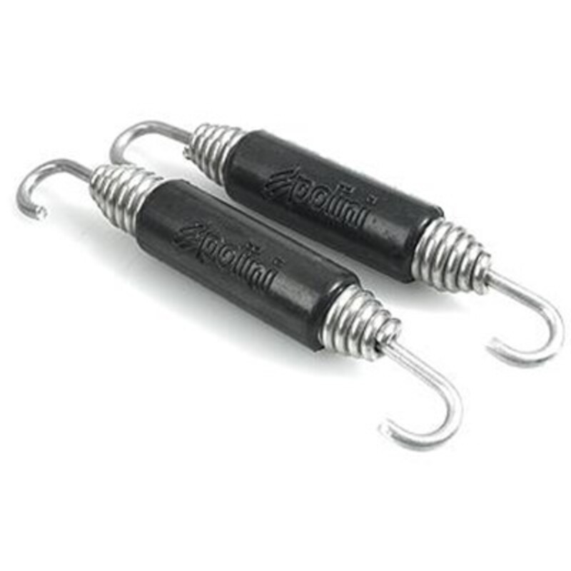 MUELLE ESCAPE POLINI ROTATIVO CON GOMA INOX L- 53mm 228.0004