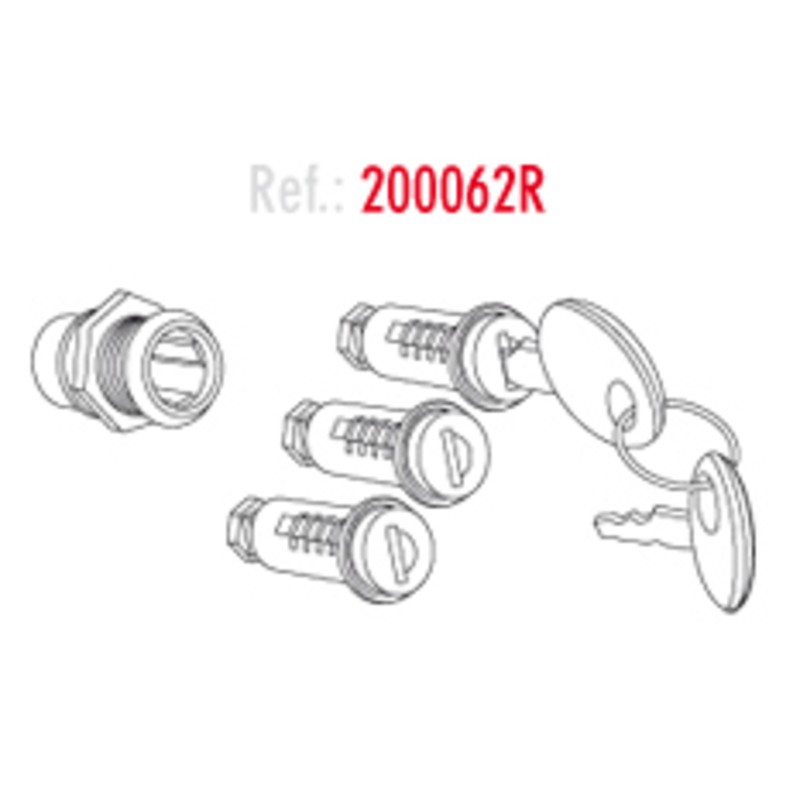 Recambio JUEGO 3 BOMBINES MALETAS