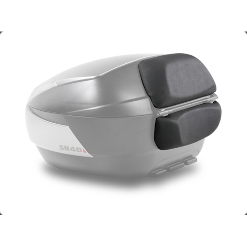 Respaldo doble SHAD negro para baúl SH48