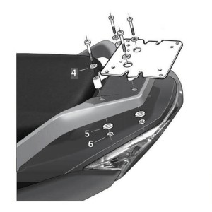 Fijaciones Top SHAD DAELIM S3/Q3 125i '10