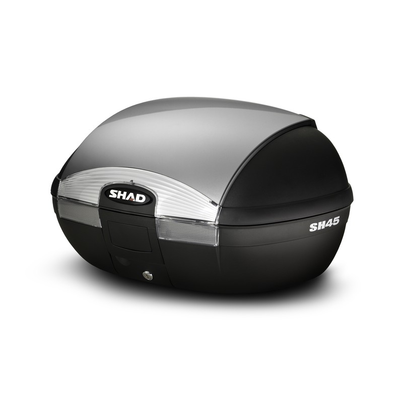 Tapa SHAD SH45 PLATA SHAD