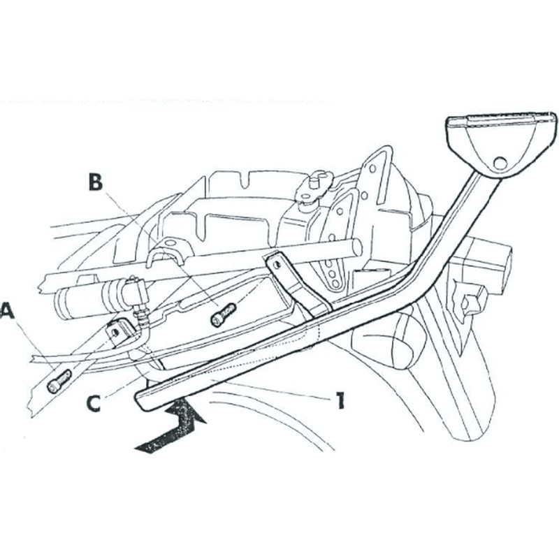 Fijaciones Top SHAD SU.GSX750/600 F98