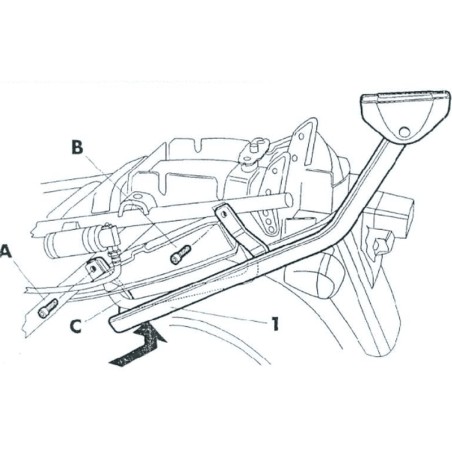 Fijaciones Top SHAD SU.GSX750/600 F98