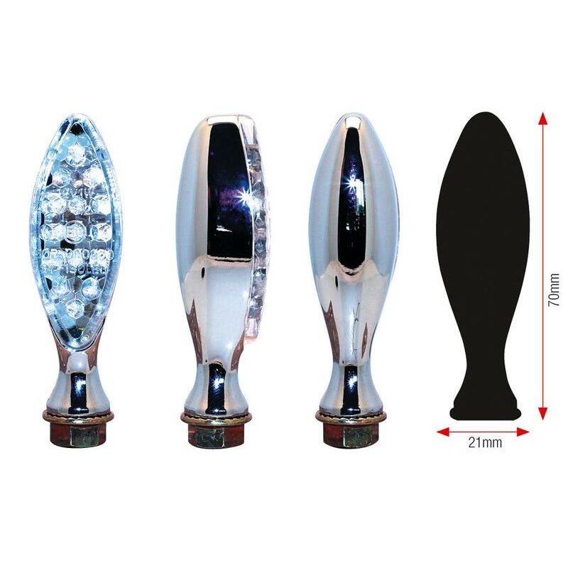 Juego de intermitentes LED BIHR Elipse
