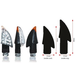 Juego de intermitentes LED BIHR Blade (brazo largo)