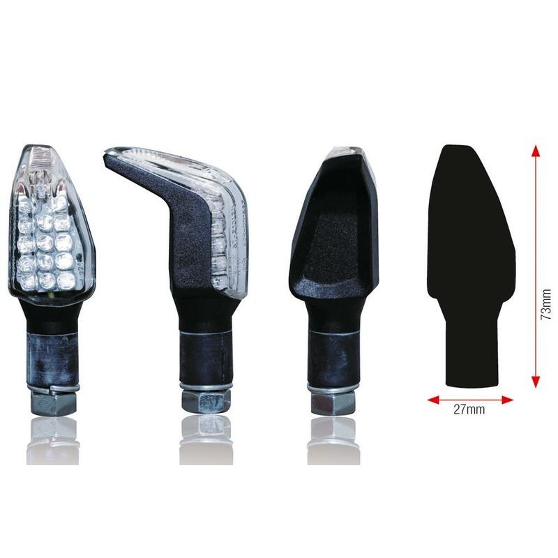 Juego de intermitentes LED BIHR Boomerang